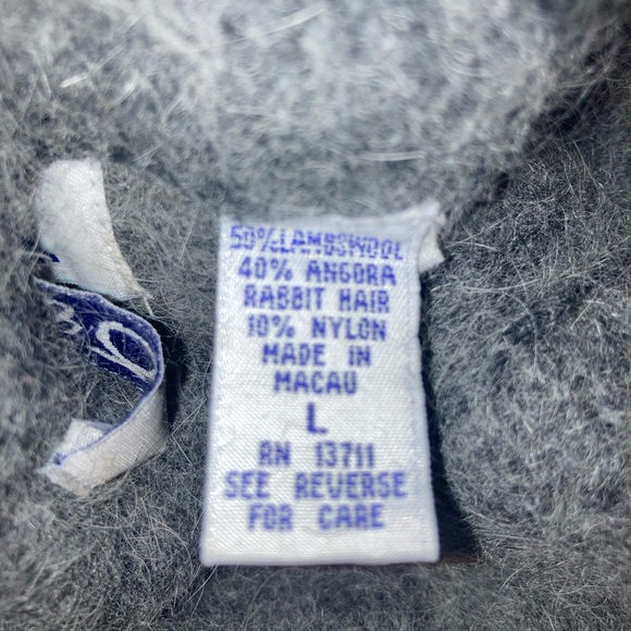 Q&A Lambs wool and Angora rabbit fur Sweater - Picture 5 of 5